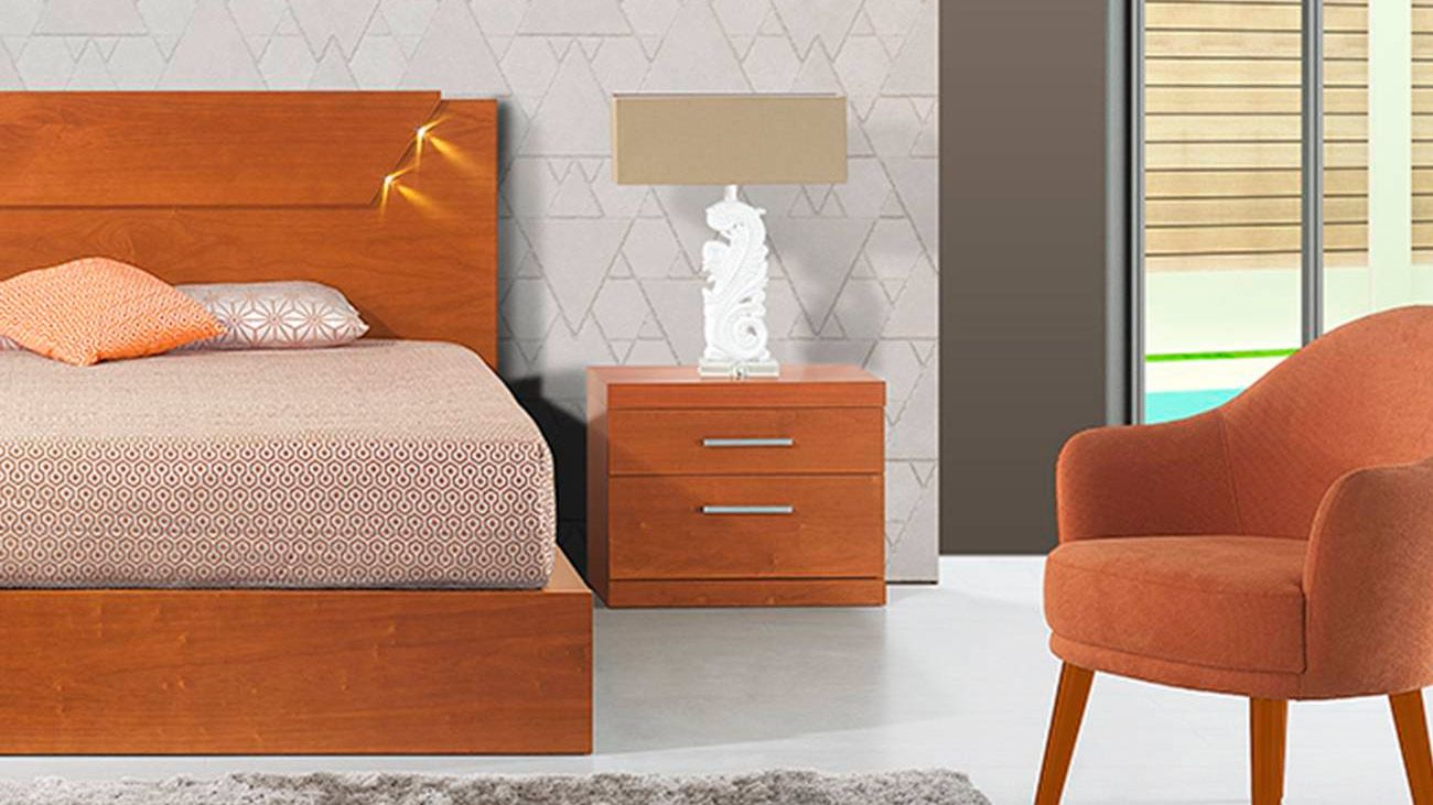 Mesa de Cabeceira Mónaco Cerejeira, Mesas de cabeceira para combinar com a mobília do teu quarto.