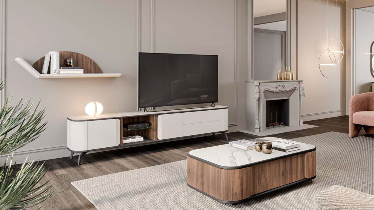 Base TV Tepui III, Na Graça Interiores encontras diferentes ofertas de estantes TV para completar o teu espaço. Design moderno e funcional adaptados as tuas necessidades.