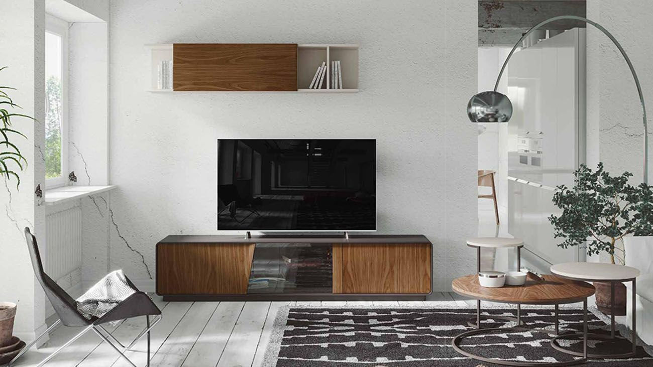 Composição TV Only, Na Graça Interiores encontras diferentes ofertas de estantes TV para completar o teu espaço. Design moderno e funcional adaptados as tuas necessidades.