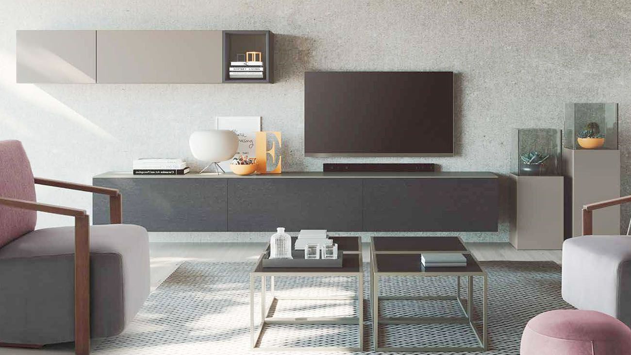 Composição TV Sinag 41, Na Graça Interiores encontras diferentes ofertas de estantes TV para completar o teu espaço. Design moderno e funcional adaptados as tuas necessidades.