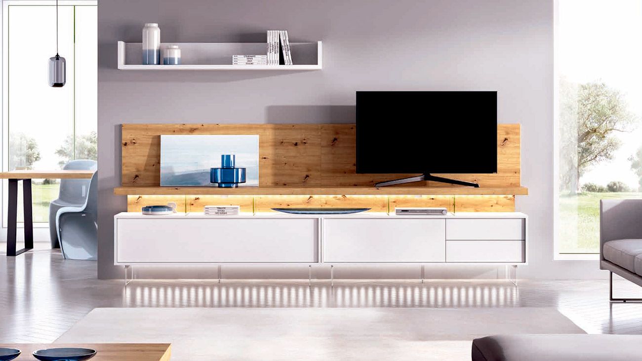 Estante TV Duo 13, Na Graça Interiores encontras diferentes ofertas de estantes TV para completar o teu espaço. Design moderno e funcional adaptados as tuas necessidades.