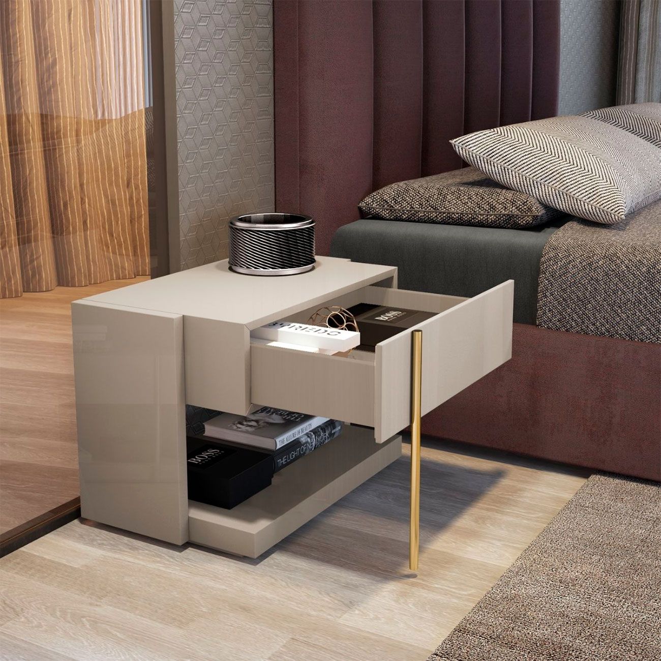 Quarto Casal Batha II, Vários tipos de mobiliário para dares mais Graça à tua casa. Quartos completos, salas de jantar e salas de estar para todos os gostos.