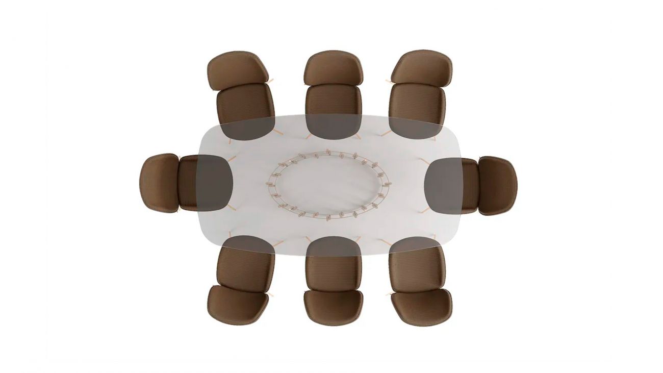 Mobiliario em stock Mesa de Jantar Ellender Oval, Produtos em liquidação Graça Interiores