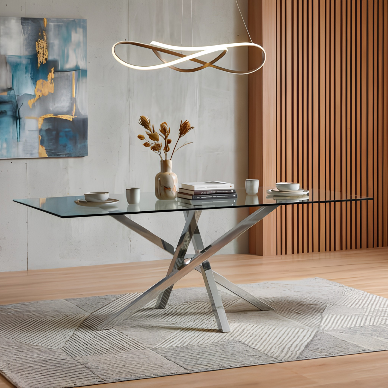 Mesa de Jantar Virginia, Vários tipos de mobiliário para dares mais Graça à tua casa. Quartos completos, salas de jantar e salas de estar para todos os gostos.
