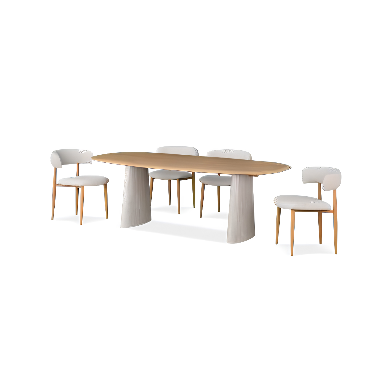 Mesa Vela, Mesas de jantar de diversos tamanhos e estilos à escolha