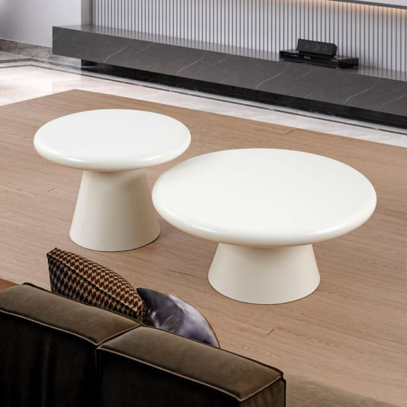Conjunto de 2 Mesas de Centro Celine, Vários tipos de mobiliário para dares mais Graça à tua casa. Quartos completos, salas de jantar e salas de estar para todos os gostos.