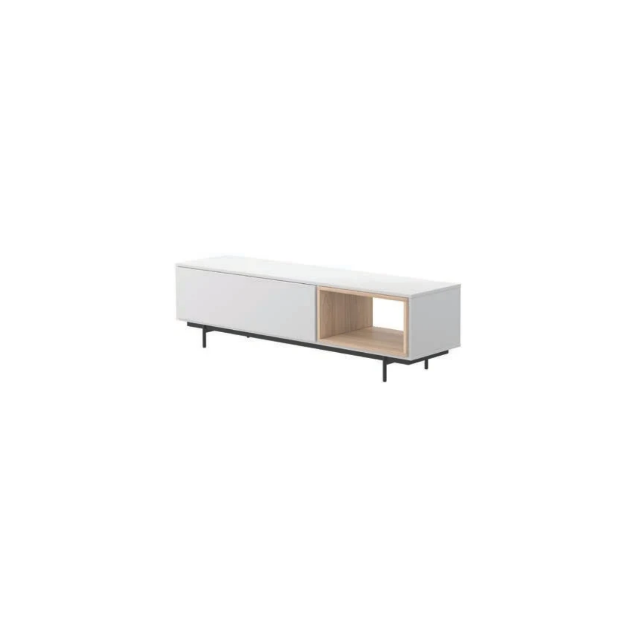 Base de TV Loma, Na Graça Interiores encontras diferentes ofertas de estantes TV para completar o teu espaço. Design moderno e funcional adaptados as tuas necessidades.