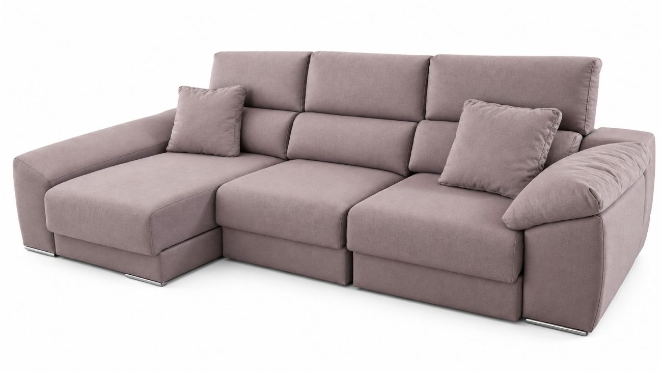 Sofá Chaise Arck, Sofa Chaise Longue Graca Interiores