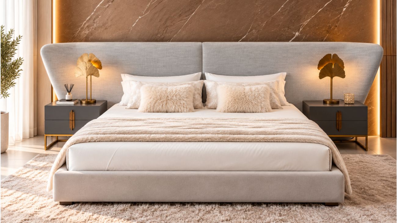 Cama Emma , Camas de Casal de diversos estilos. Linha modernas e contemporâneas.