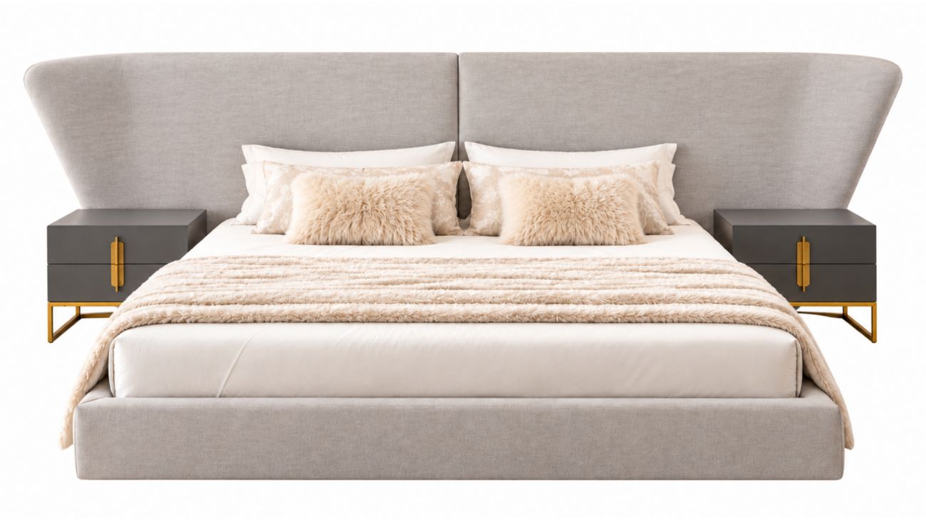 Cama Emma , Camas de Casal de diversos estilos. Linha modernas e contemporâneas.