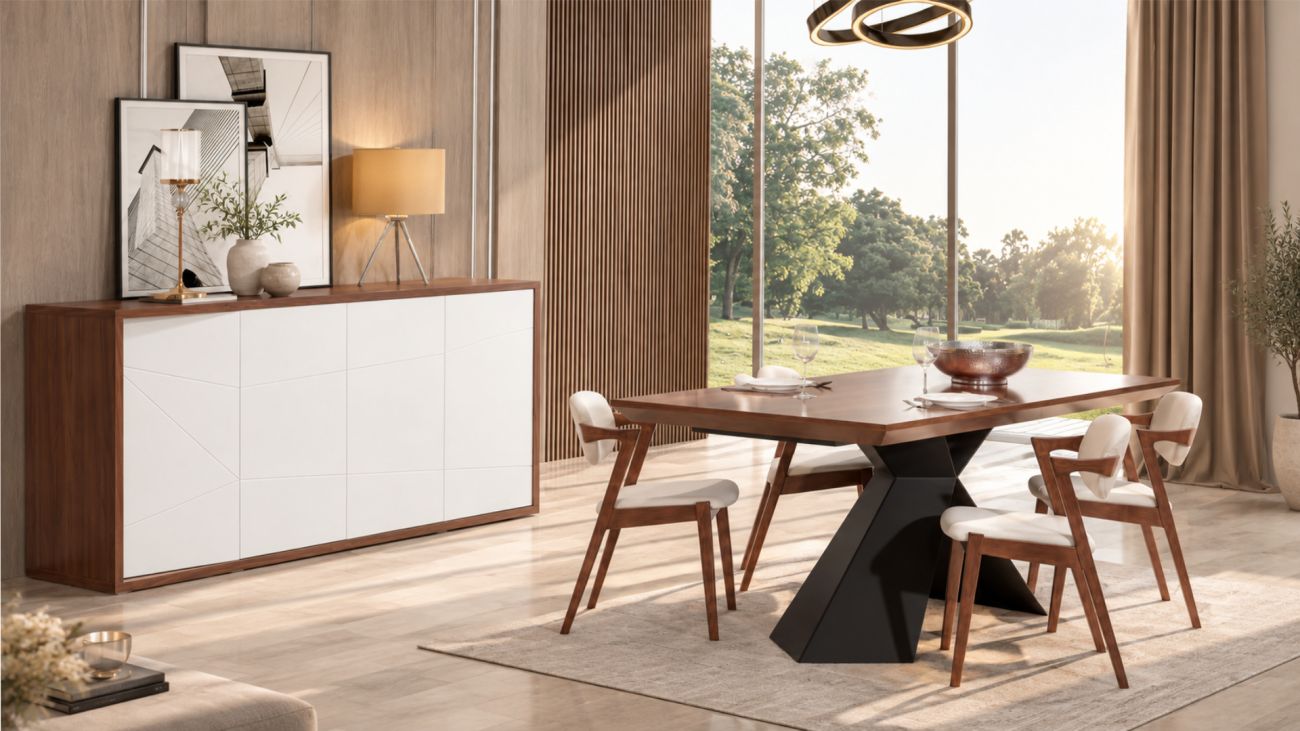 Sala de Jantar Beja, Salas de jantar que oferecem conforto nos momentos em família. 