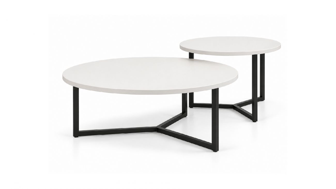 Mesa de Centro Graça, Mesas de centro cheias de Graça, de design moderno e apelativo