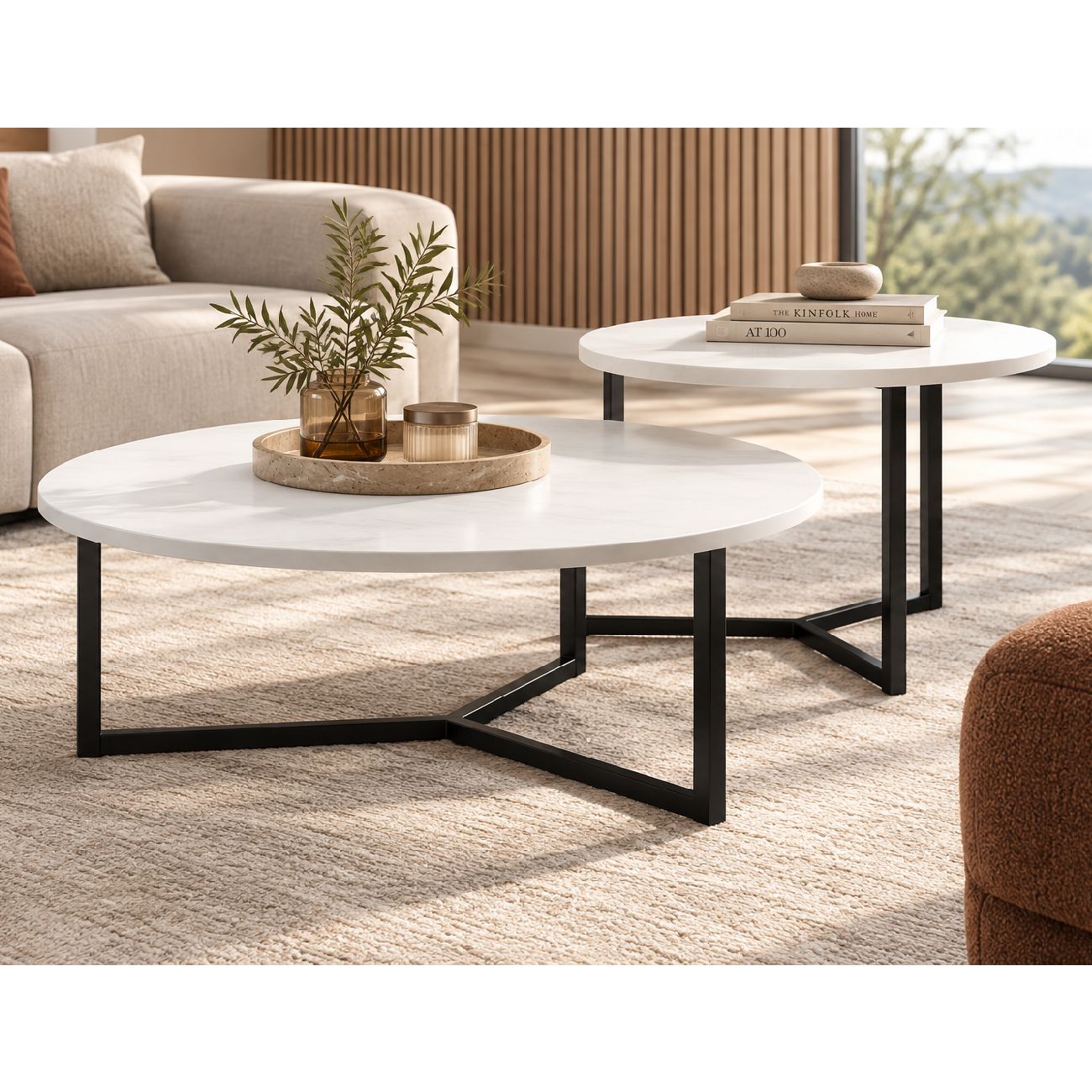 Mesa de Centro Graça, Mesas de centro cheias de Graça, de design moderno e apelativo