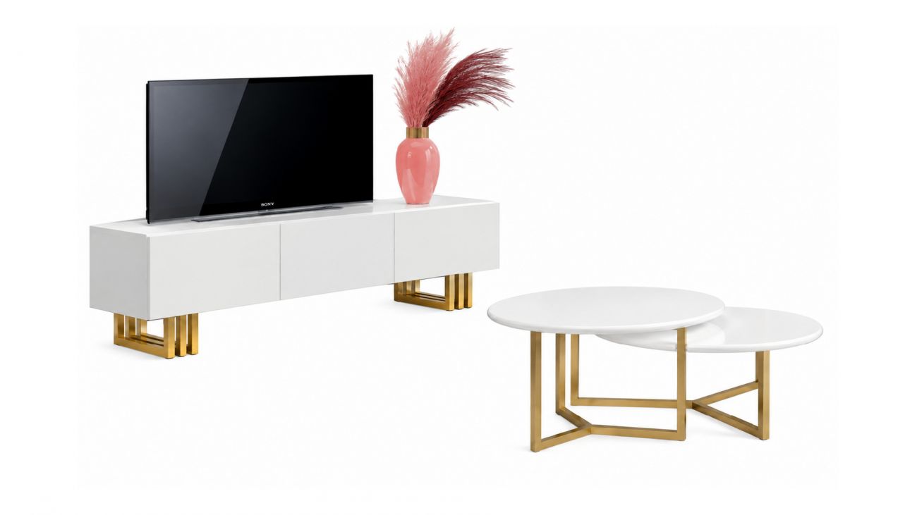Móvel Base de TV Nisa, Vários tipos de mobiliário para dares mais Graça à tua casa. Quartos completos, salas de jantar e salas de estar para todos os gostos.