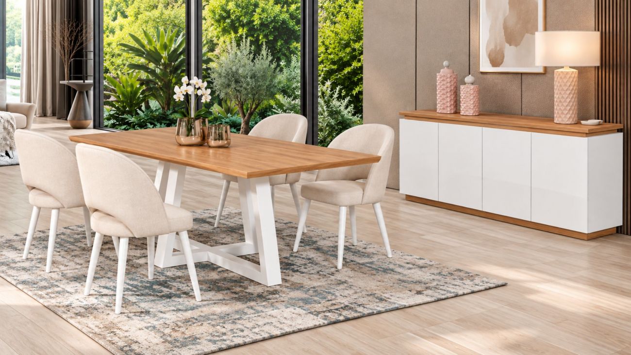Sala de Jantar Marco, Salas de jantar que oferecem conforto nos momentos em família. 