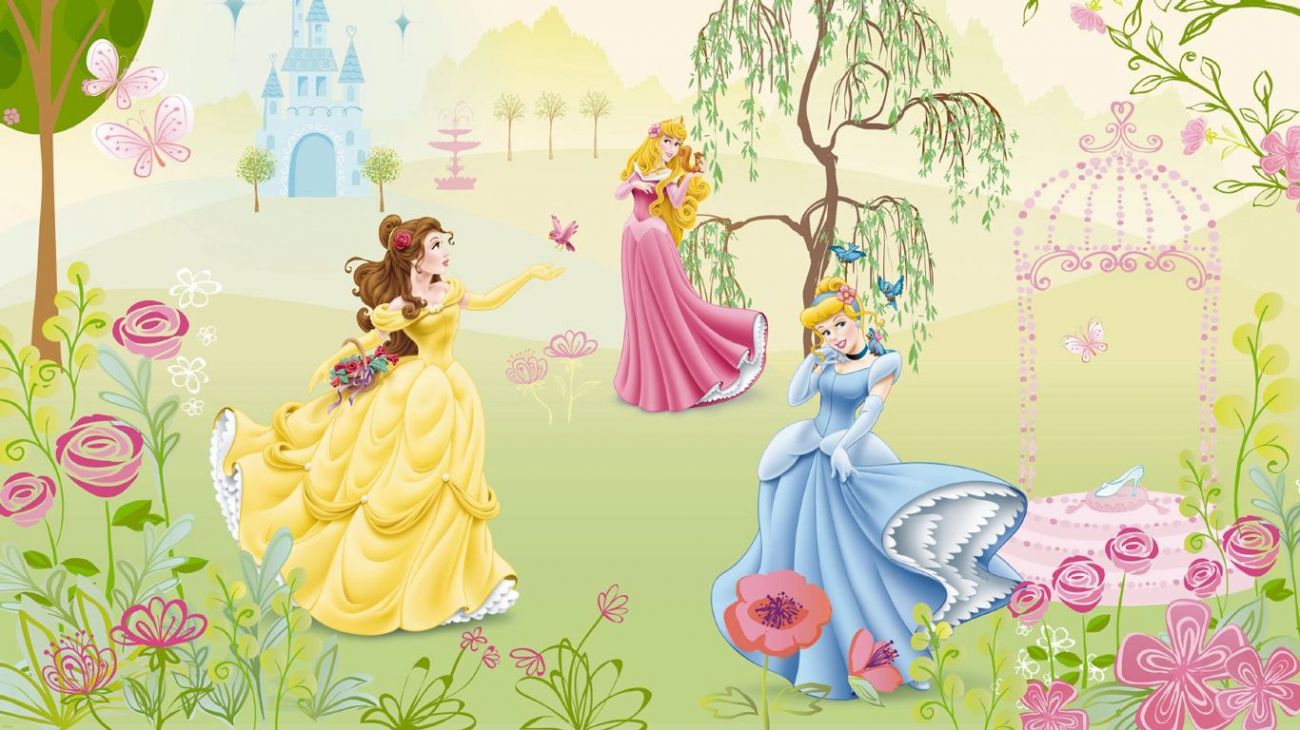 Poster Princess Garden, Posters de Parede Disney Graca Interiores