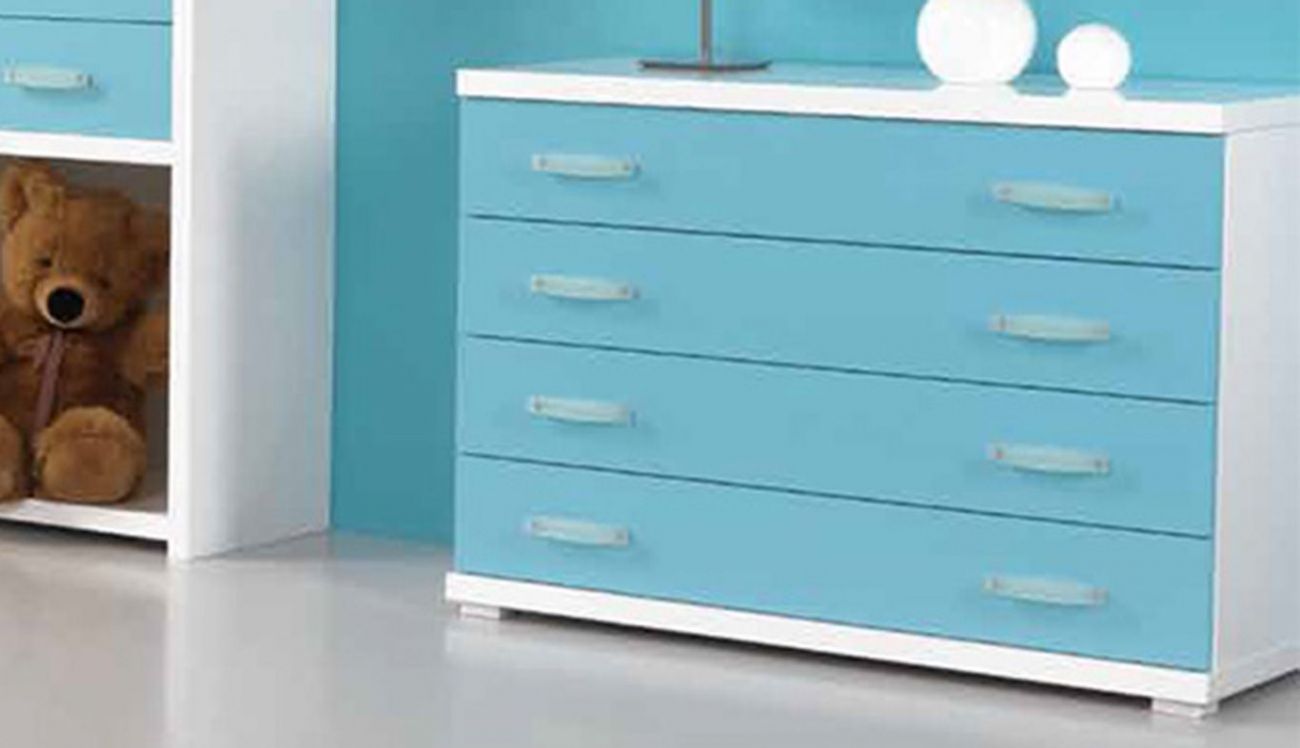 Cómoda 4 Gavetas CK, Cómodas práticas e de design moderno.