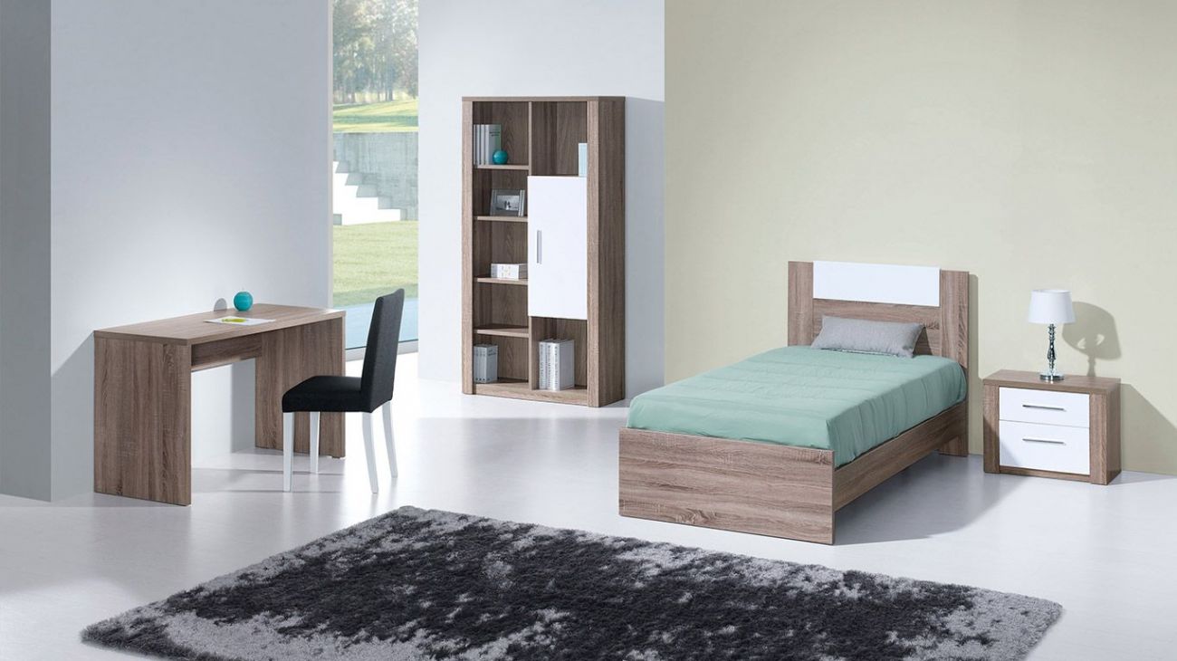 Quarto Individual Paris II, Quartos coloridos personalizáveis e adaptáveis às necessidades da criança