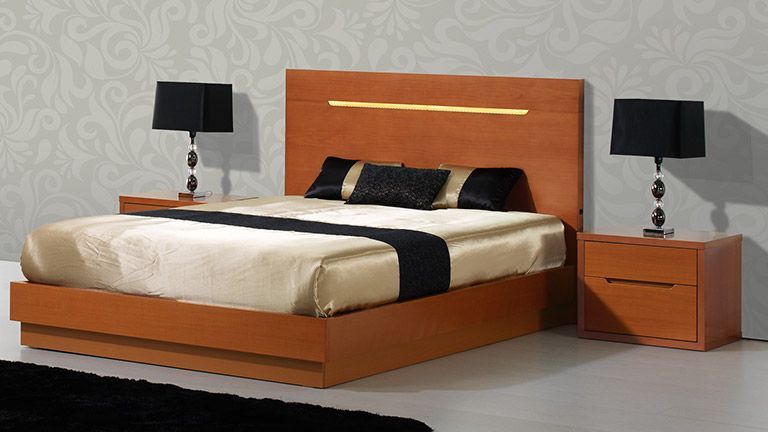 Cama de Casal Simples Viena Cinza/ Branco, Camas de Casal de diversos estilos. Linha modernas e contemporâneas.