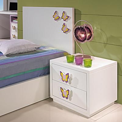 Quarto Juvenil Butterfly, Quartos coloridos personalizáveis e adaptáveis às necessidades da criança