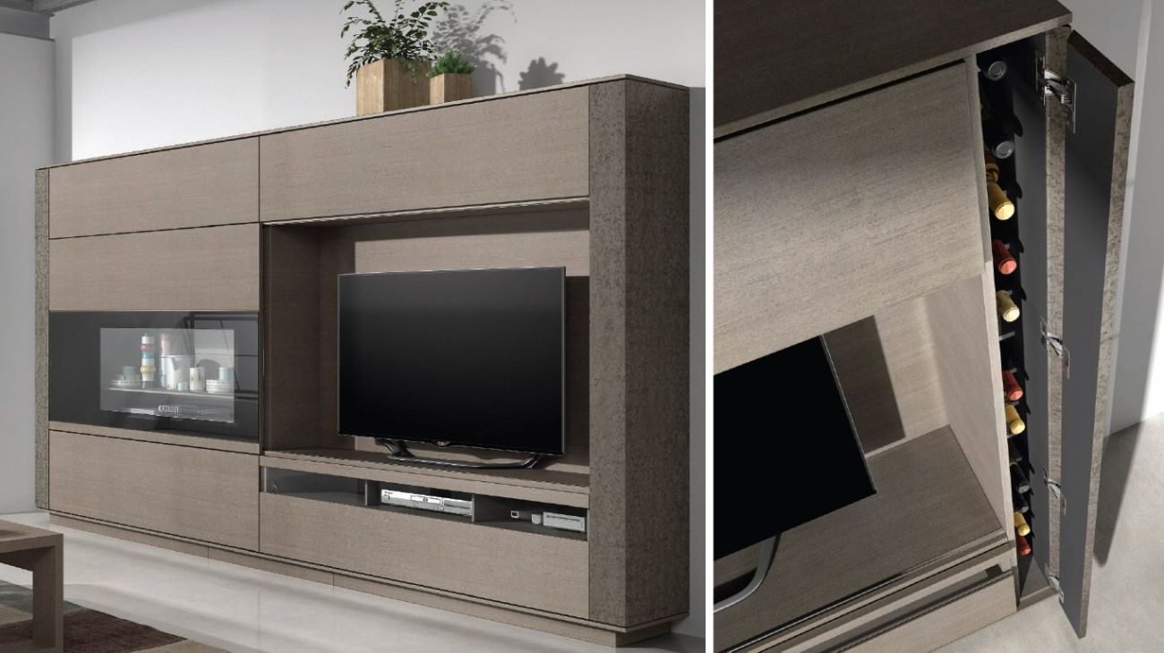 Estante TV NN411, Na Graça Interiores encontras diferentes ofertas de estantes TV para completar o teu espaço. Design moderno e funcional adaptados as tuas necessidades.