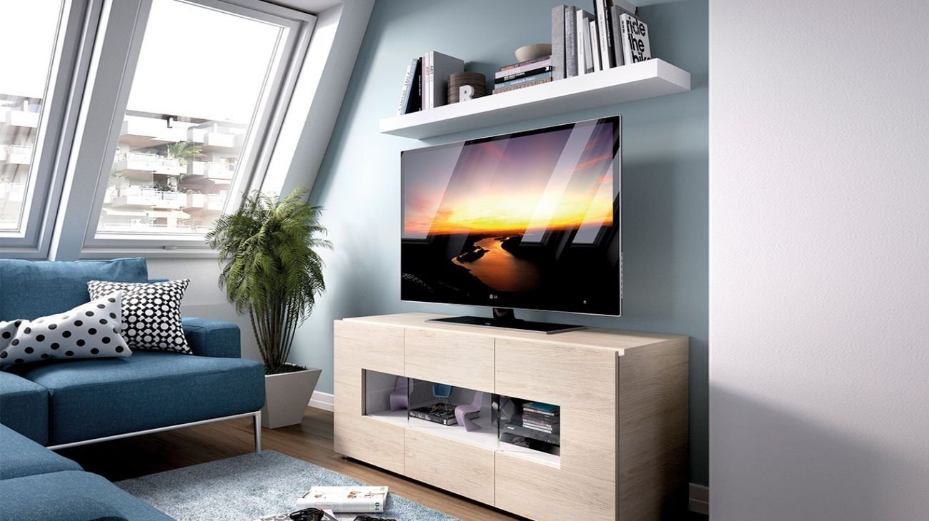 Estante TV Duo 96, Na Graça Interiores encontras diferentes ofertas de estantes TV para completar o teu espaço. Design moderno e funcional adaptados as tuas necessidades.