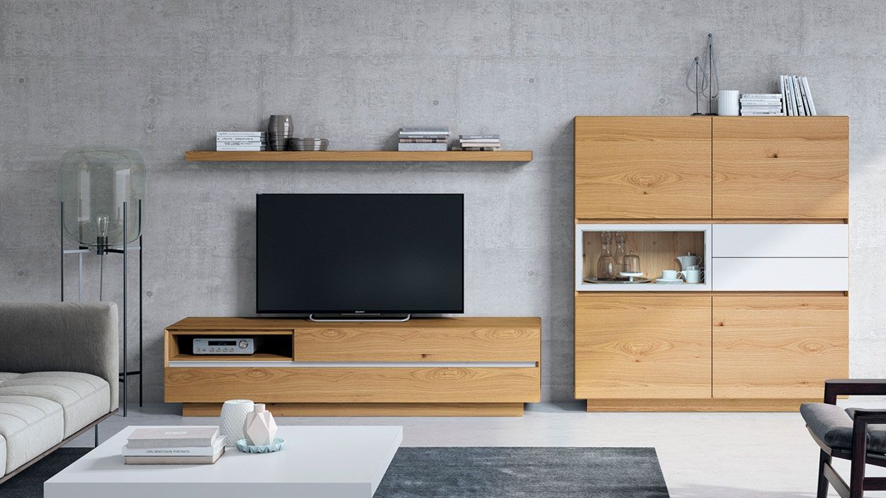 Estante TV Lyra 22, Na Graça Interiores encontras diferentes ofertas de estantes TV para completar o teu espaço. Design moderno e funcional adaptados as tuas necessidades.