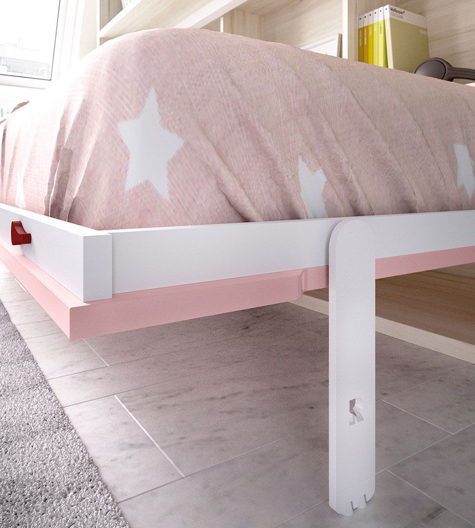 Quarto Juvenil H-402, Quartos coloridos personalizáveis e adaptáveis às necessidades da criança