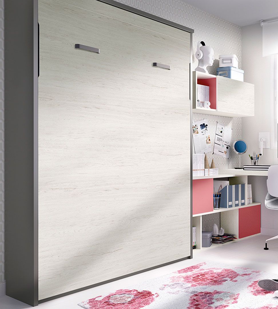 Quarto Juvenil H-410, Quartos coloridos personalizáveis e adaptáveis às necessidades da criança