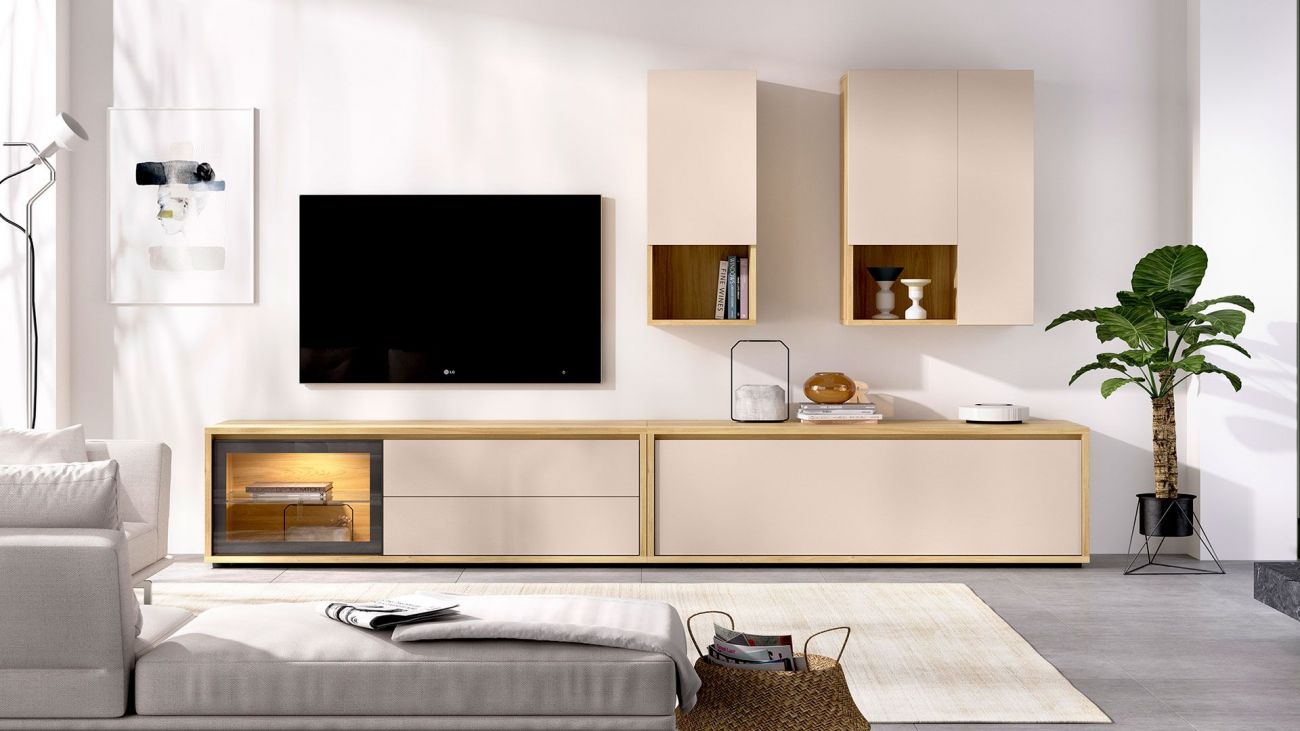 Estante Tv Duo 19, Na Graça Interiores encontras diferentes ofertas de estantes TV para completar o teu espaço. Design moderno e funcional adaptados as tuas necessidades.