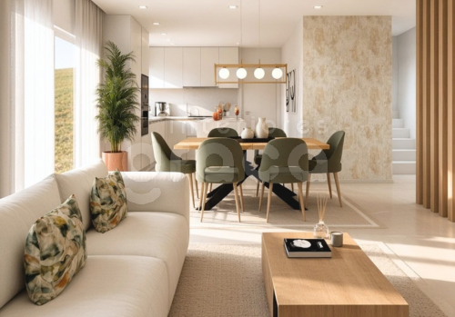 Sala, Cozinha e Hall – Cor e harmonia